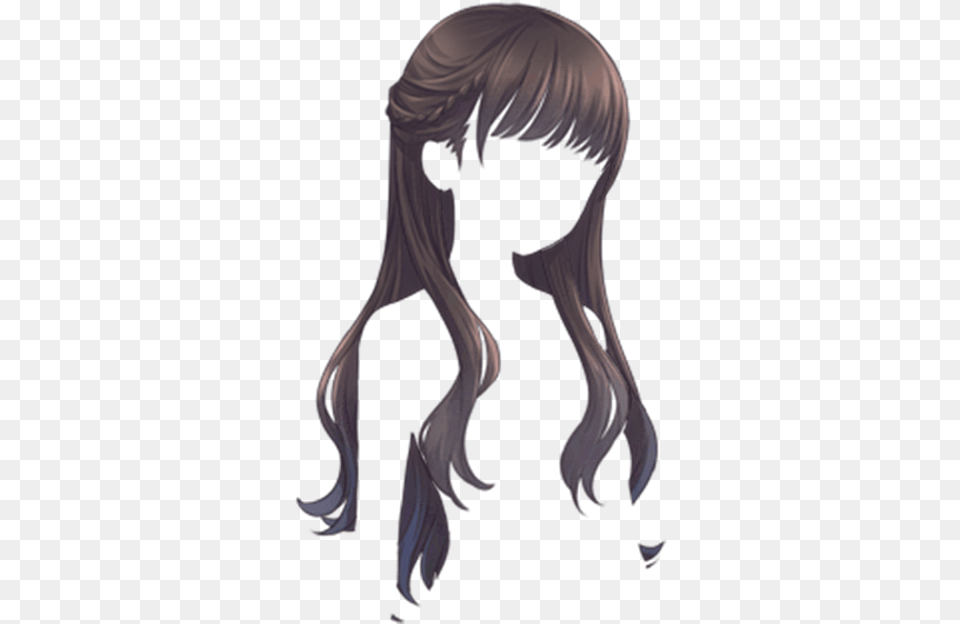 Wig Vector Fringe Hair Anime Girl Hair Drawing, Book, Comics, Publication, Adult Free Transparent Png