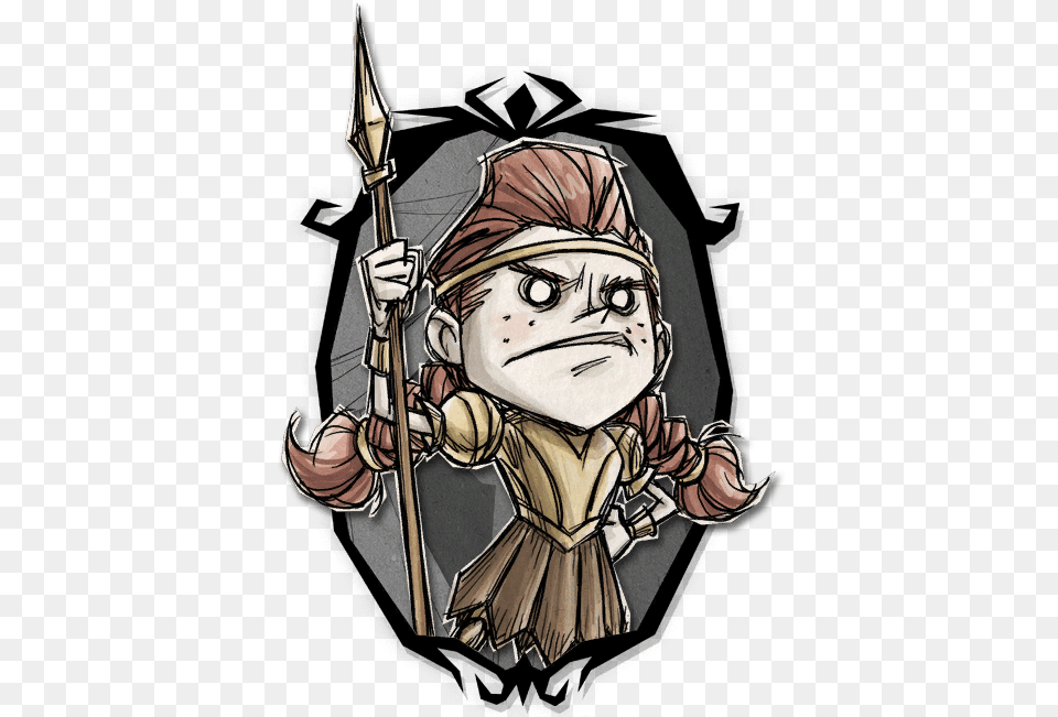 Wigfrid Don T Game Wiki Fandom Powered Don T Starve Don T Starve Wes Skins, Book, Comics, Publication, Person Png