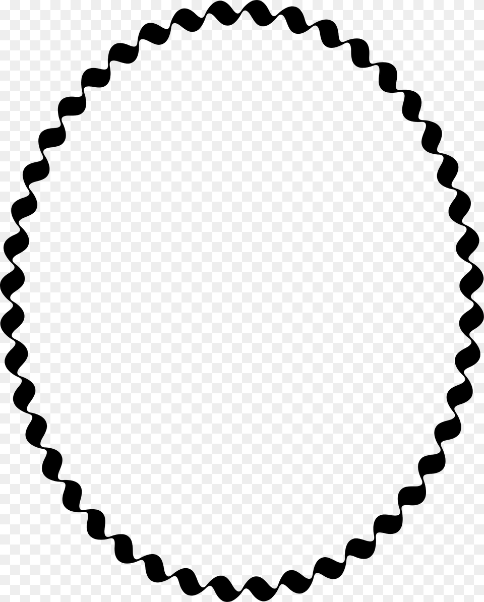 Wiggly Frame Ellipse Clipart, Oval Free Png Download