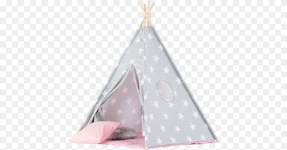 Wigiwama Large Star Amp Pink Teepee Set Tente Tipi Enfant, Tent, Camping, Outdoors Free Png