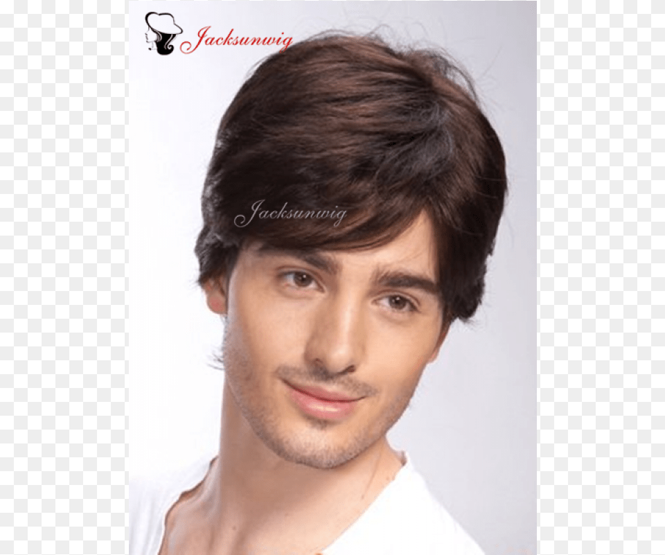 Wigsbuy Cool Short Straight 100 Human Hair Capless, Adult, Face, Head, Male Free Transparent Png