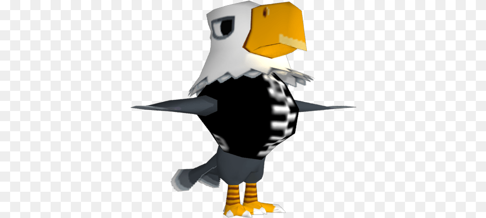 Wii Animal Crossing City Folk Eagles The Models Resource Animal Crossing City Folk Models, Bird, Eagle, Person Png