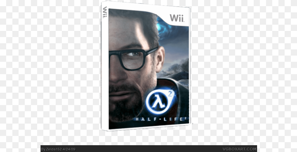 Wii Edition Box Art Cover Half Life 2 Episode 2, Accessories, Glasses, Portrait, Photography Png Image