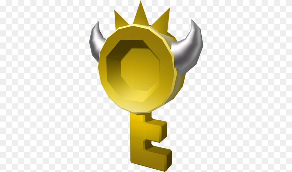 Wii New Super Mario Bros Wii Boss Key The Models Resource New Super Mario Bros Wii Key, Gold, Baby, Person, Trophy Free Png