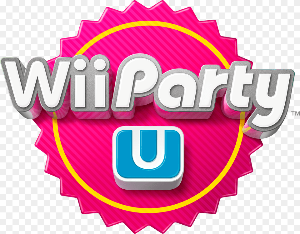 Wii Party U Logo, Badge, Symbol Free Png