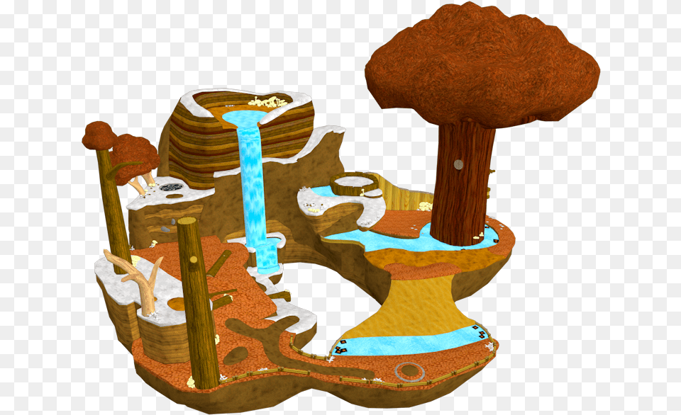 Wii Super Mario Galaxy Gold Leaf Main Planet The Illustration, Fungus, Plant Png Image