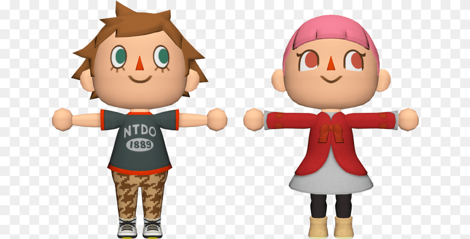 Wii U Animal Crossing Character Model, Baby, Person, Face, Head Free Png