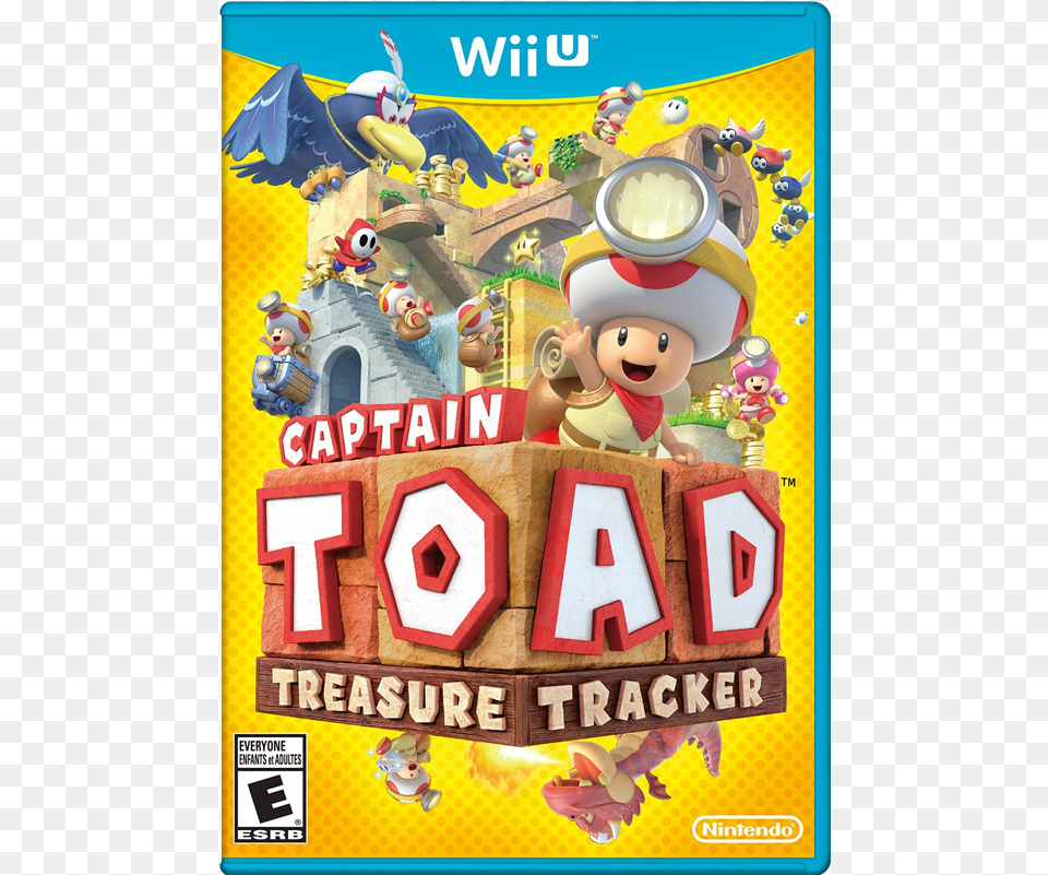 Wii U Captain Toad Treasure Tracker Us Captain Toad Treasure Tracker Wii U Game, Baby, Person, Super Mario Free Png Download