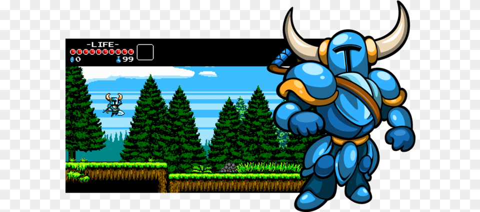 Wii U Is Great For Shovel Knight Jump Animation, Plant, Tree, Art, Graphics Free Png