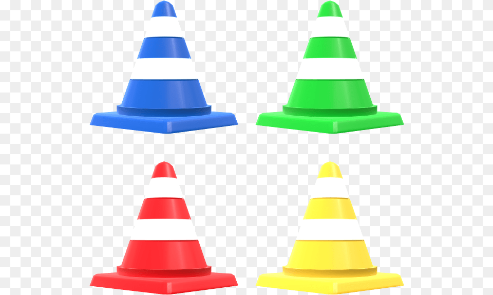 Wii U Mario Kart 8 Traffic Cone The Models Resource Christmas Tree Png