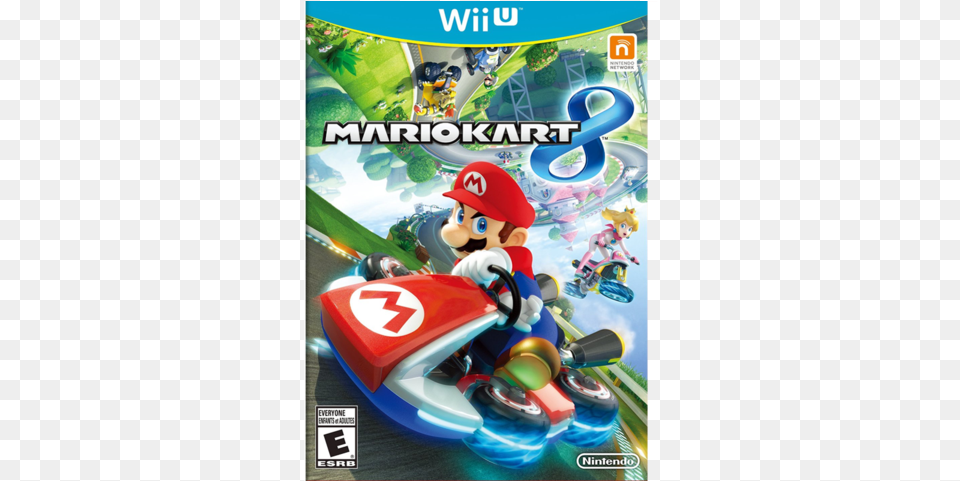 Wii U Mario Kart Mario Kart 8 Wii U Case, Vehicle, Transportation, Person, Baby Free Png