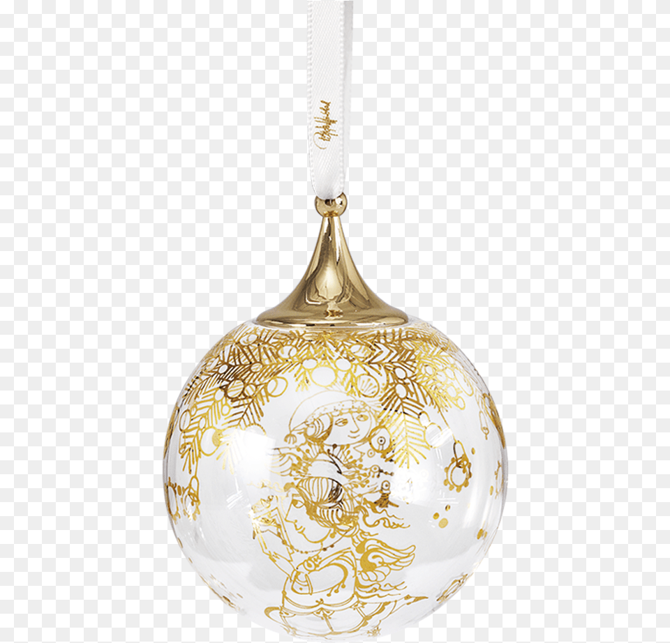 Wiinblad Christmas Christmas Bauble Gold Oe7 5 Cm Bw Locket, Accessories, Face, Head, Person Free Png Download