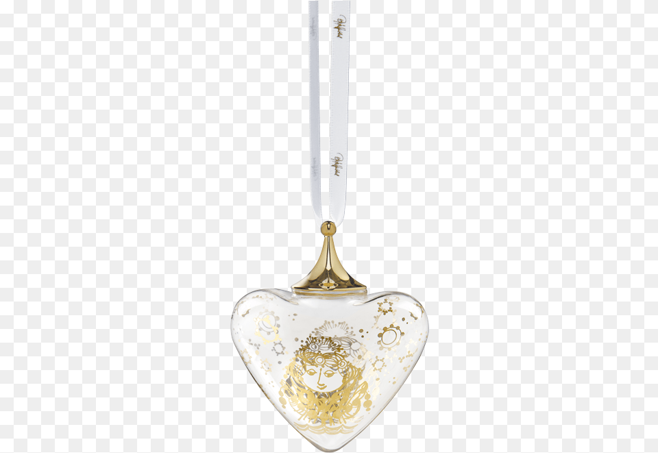 Wiinblad Christmas Heart Gold Locket, Cutlery, Accessories, Spoon, Pendant Free Transparent Png
