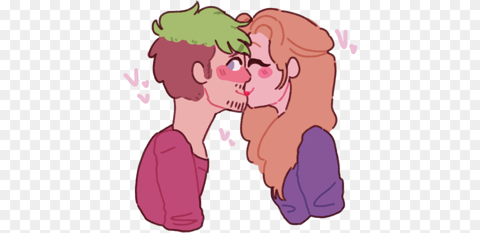 Wiishu Jacksepticeye Fanart Jacksepticeye X Wiishu, Romantic, Person, Kissing, Baby Free Png Download