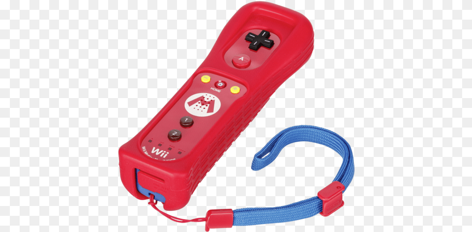 Wiiu Nintendo Wii Remote Plus Mario Remote Red Game, Electronics, Remote Control, Device, Grass Png
