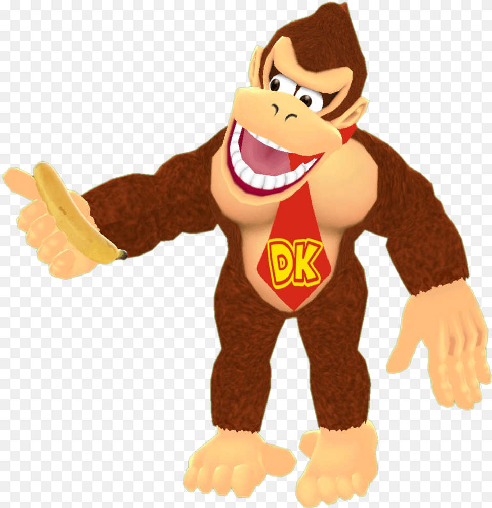 Wiki Donkey Kong T Pose, Toy, Cartoon, Face, Head Free Png Download