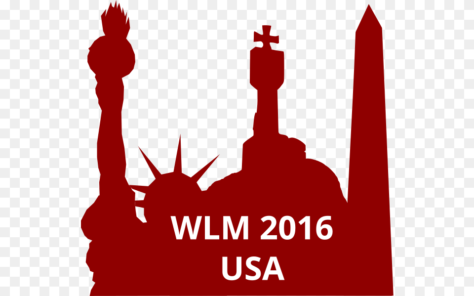 Wiki Loves Monuments 2016 In The United States Statue Of Liberty Silhouette, Logo, Accessories, Crown, Jewelry Free Png