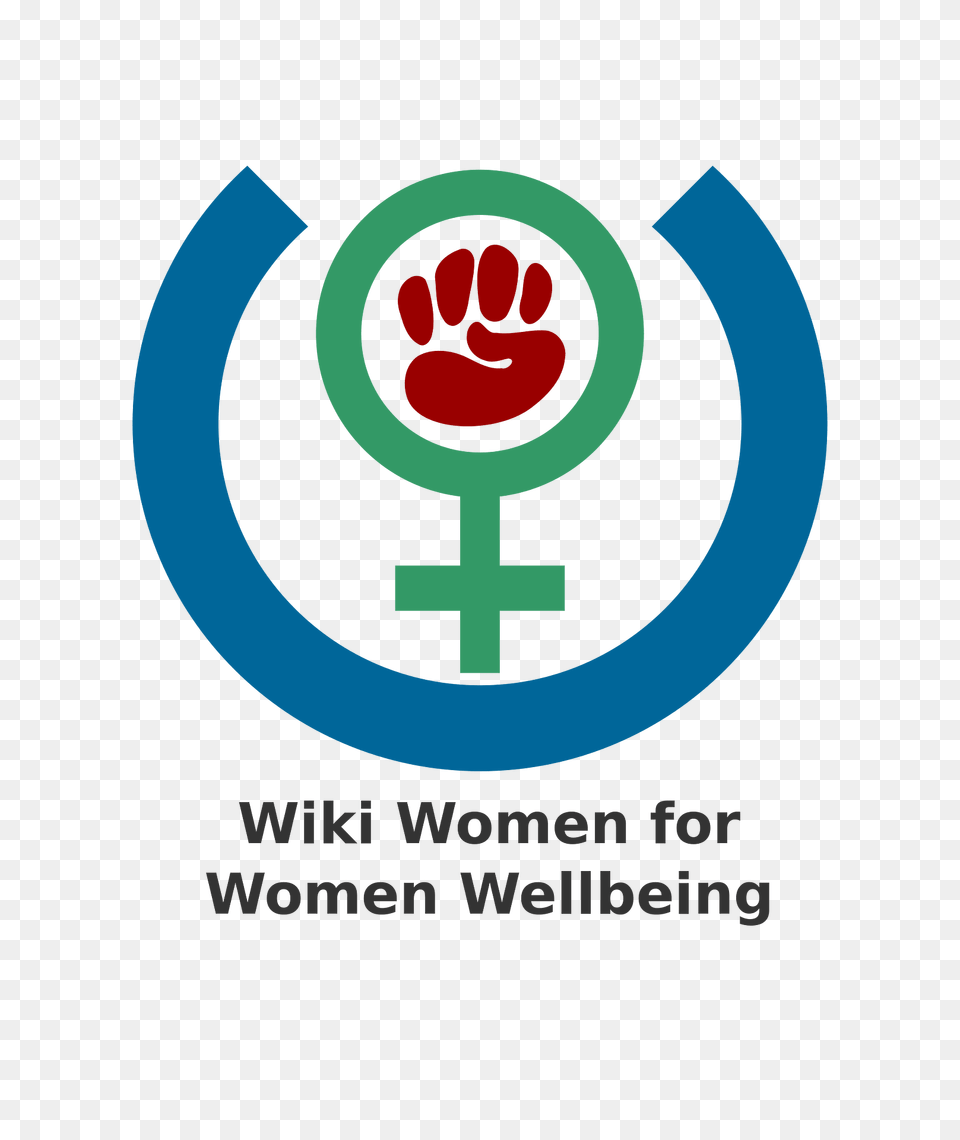 Wiki Women For Women Wellbeing Logo With Small Text Clipart, Body Part, Hand, Person Free Png
