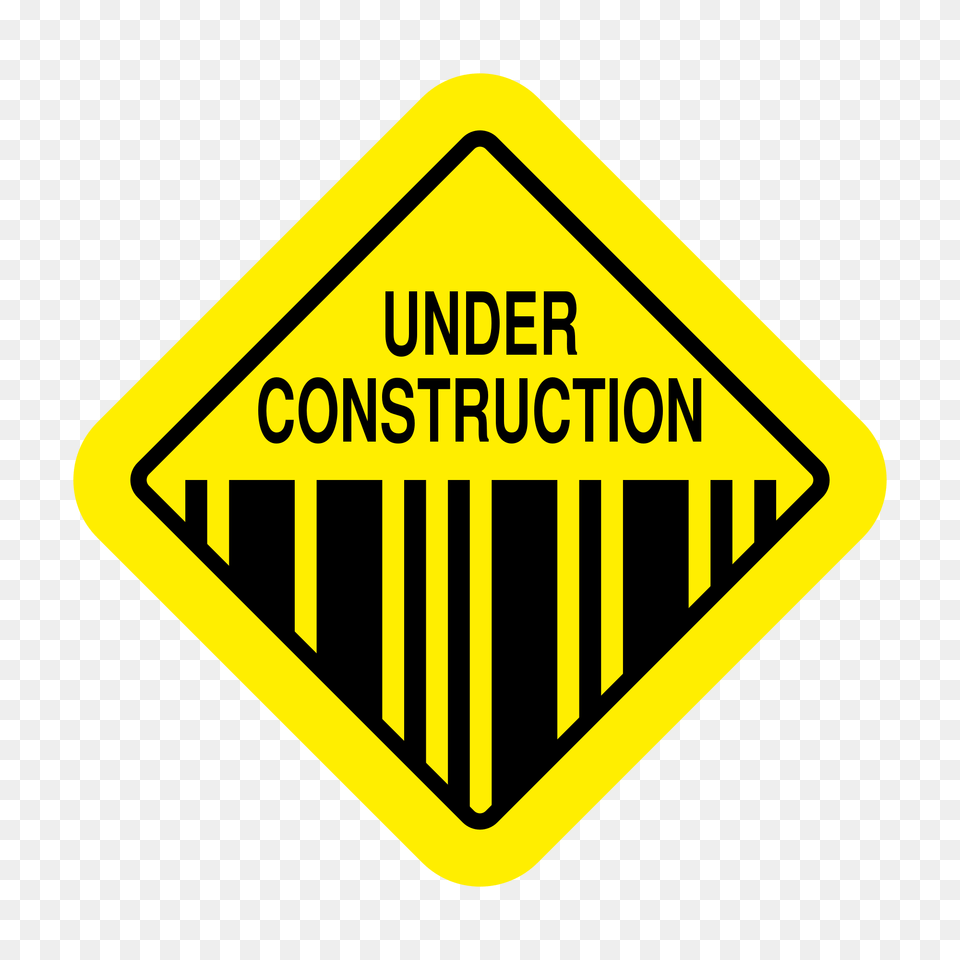 Wikidata Logo Under Construction Sign Diamond, Symbol, Road Sign Free Png
