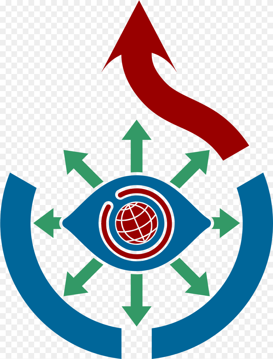 Wikimedia Community Logo Directional Arrows, Emblem, Symbol Free Png