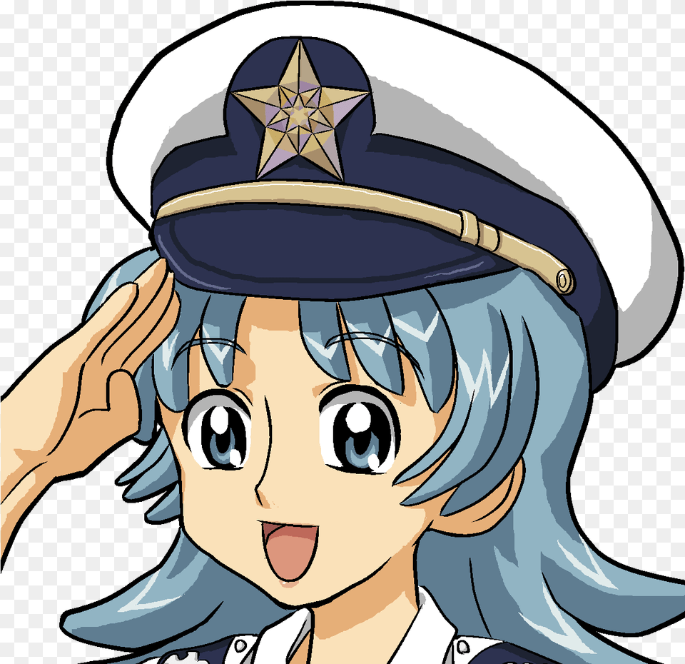 Wikipe Tan In Navy Uniform2 Transparent Transparent, Book, Captain, Comics, Officer Free Png Download