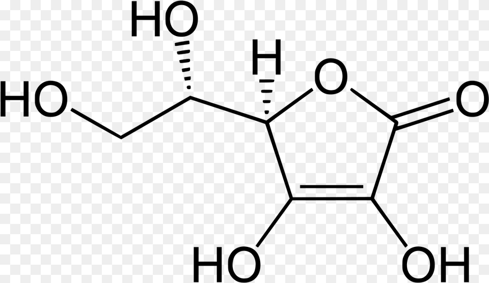 Wikipedia Ascorbic Acid, Gray Png