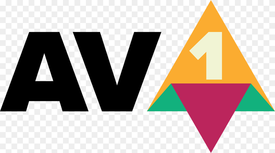 Wikipedia Av1 Codec Logo, Triangle Free Png