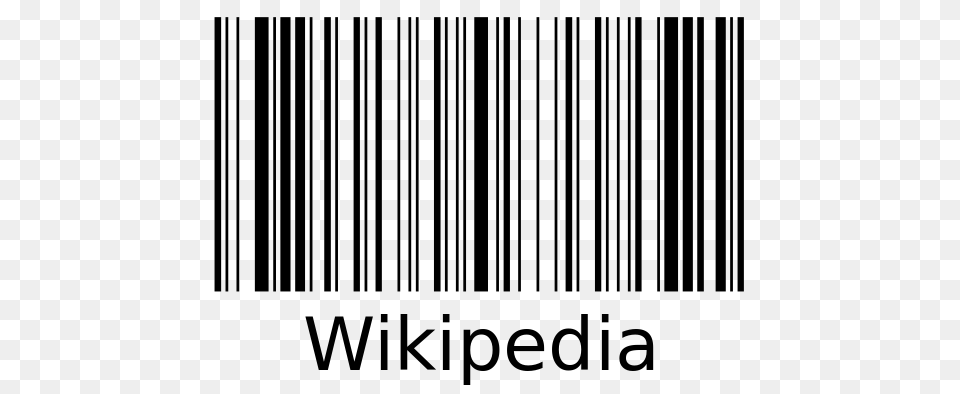 Wikipedia Barcode, Gray Png Image