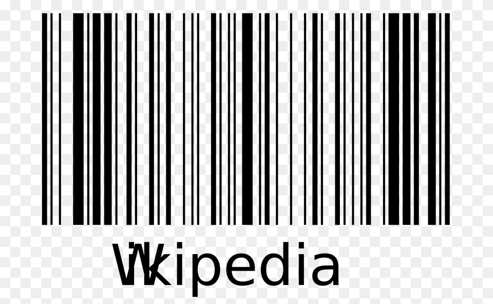 Wikipedia Barcode, Gray Png