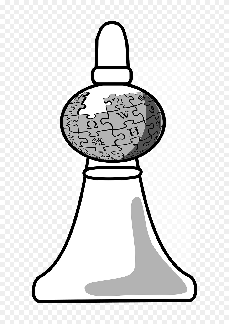 Wikipedia Berlin Tv Tower Grey Clipart Free Png
