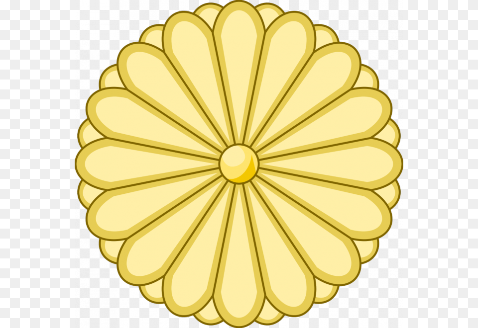 Wikipedia Japan Coat Of Arms, Gold, Machine, Wheel, Flower Free Png