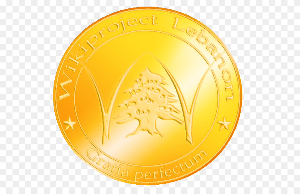 Wikiproject Lebanon Gold Medal Medal Free Png Download