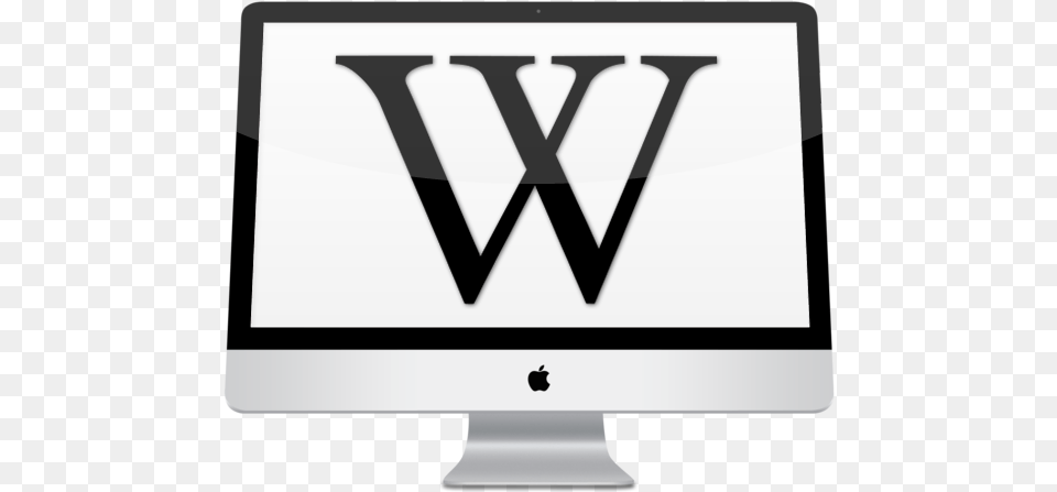 Wikiproject Mac Logo Wikipedia Blackout, Electronics, Screen, Computer Hardware, Hardware Png
