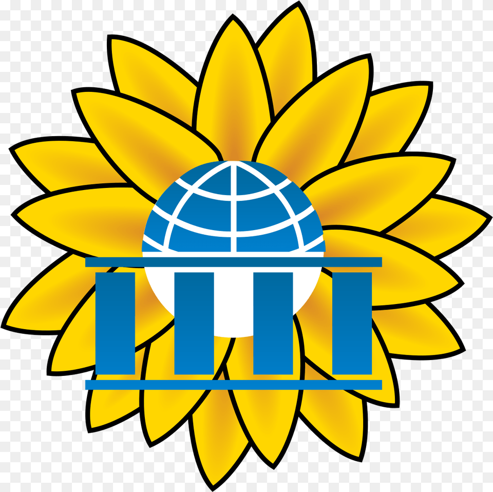 Wikiversity Sunflower Logo Easy Drawing Of A Sunflower, Nature, Outdoors, Flower, Plant Free Png Download