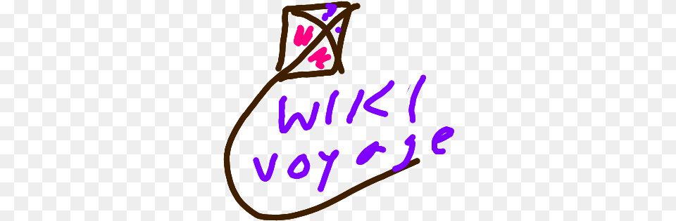 Wikivoyage Logo Kite, Text, Handwriting Png