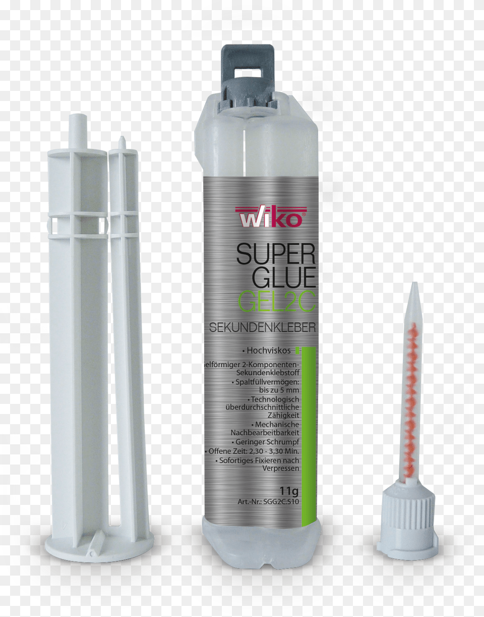 Wiko Super Glue Gel 2c Water Bottle, Cylinder, Shaker, Rocket, Weapon Free Transparent Png