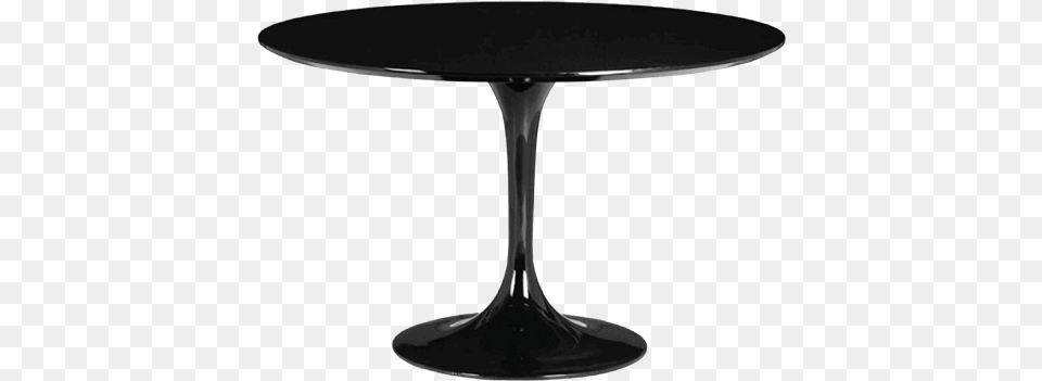 Wilco Black Round Dining Table For Rent Knoll Tulip Table Black, Coffee Table, Dining Table, Furniture, Glass Free Png Download