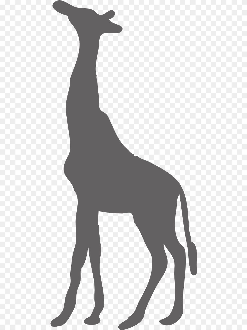 Wild Animal Safari Clipart Giraffe Silhouette, Stencil, Mammal, Person Free Png Download