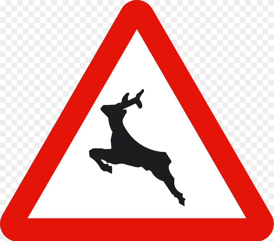 Wild Animals Sign In Spain Clipart, Symbol, Road Sign, Animal, Kangaroo Free Transparent Png