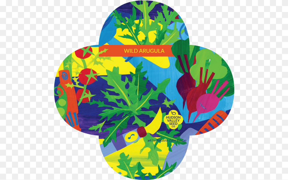 Wild Arugula Quatrefoil Circle, Food, Produce, Leafy Green Vegetable, Plant Free Transparent Png