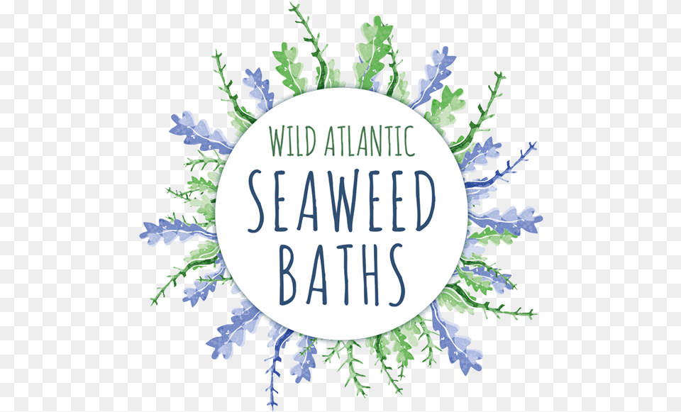 Wild Atlantic Seaweed Baths Floral Design, Leaf, Herbal, Herbs, Plant Free Png Download