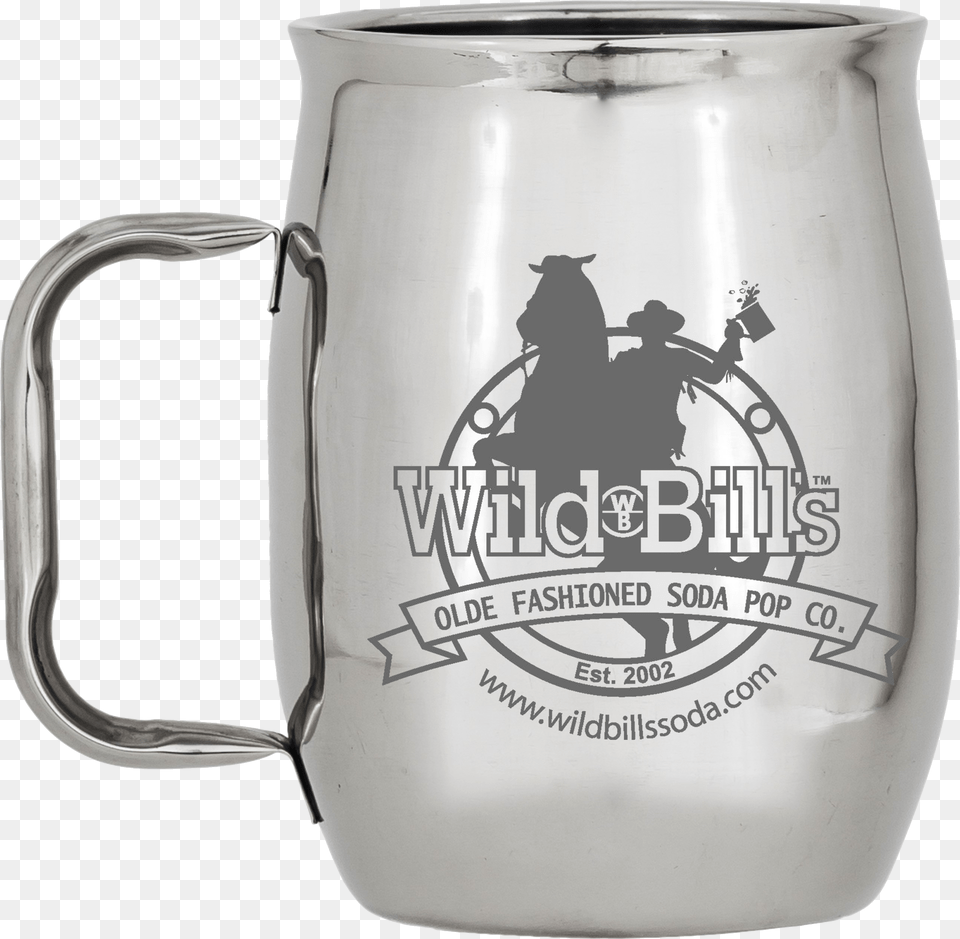 Wild Bill Soda Mug, Cup, Stein, Glass, Beverage Png
