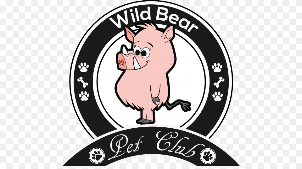 Wild Boar Artworktee, Logo, Animal, Bear, Mammal Free Png Download