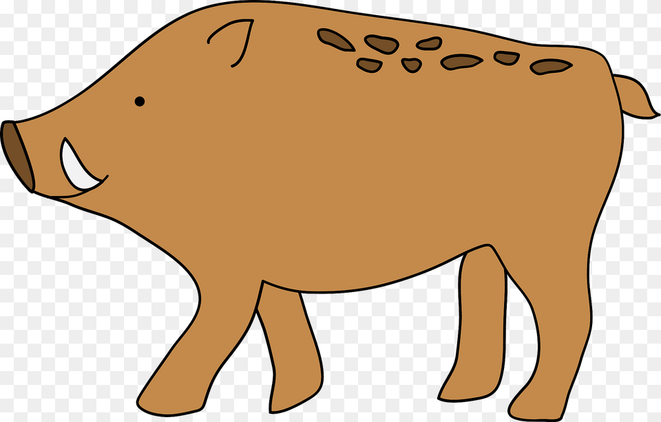 Wild Boar Clipart, Animal, Mammal, Pig, Hog Free Png