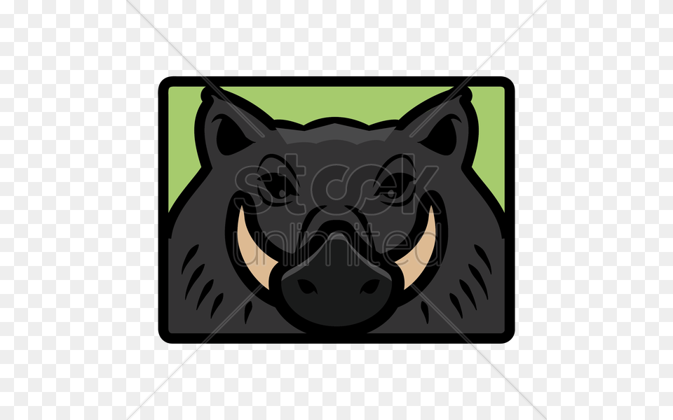Wild Boar Icon Vector Image, Snout Free Png Download
