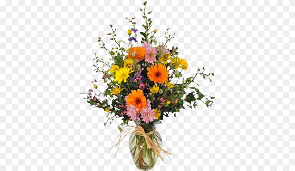 Wild Fields Vase, Flower Bouquet, Plant, Flower, Flower Arrangement Free Png