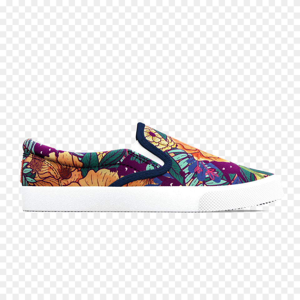 Wild Flowers Bucketfeet, Canvas, Clothing, Footwear, Shoe Free Transparent Png