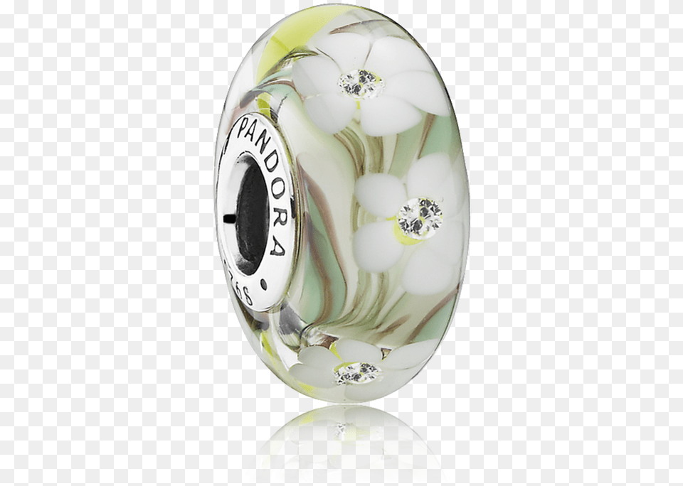 Wild Flowers Charm Murano Charms Fleurs, Bottle, Plate Free Transparent Png