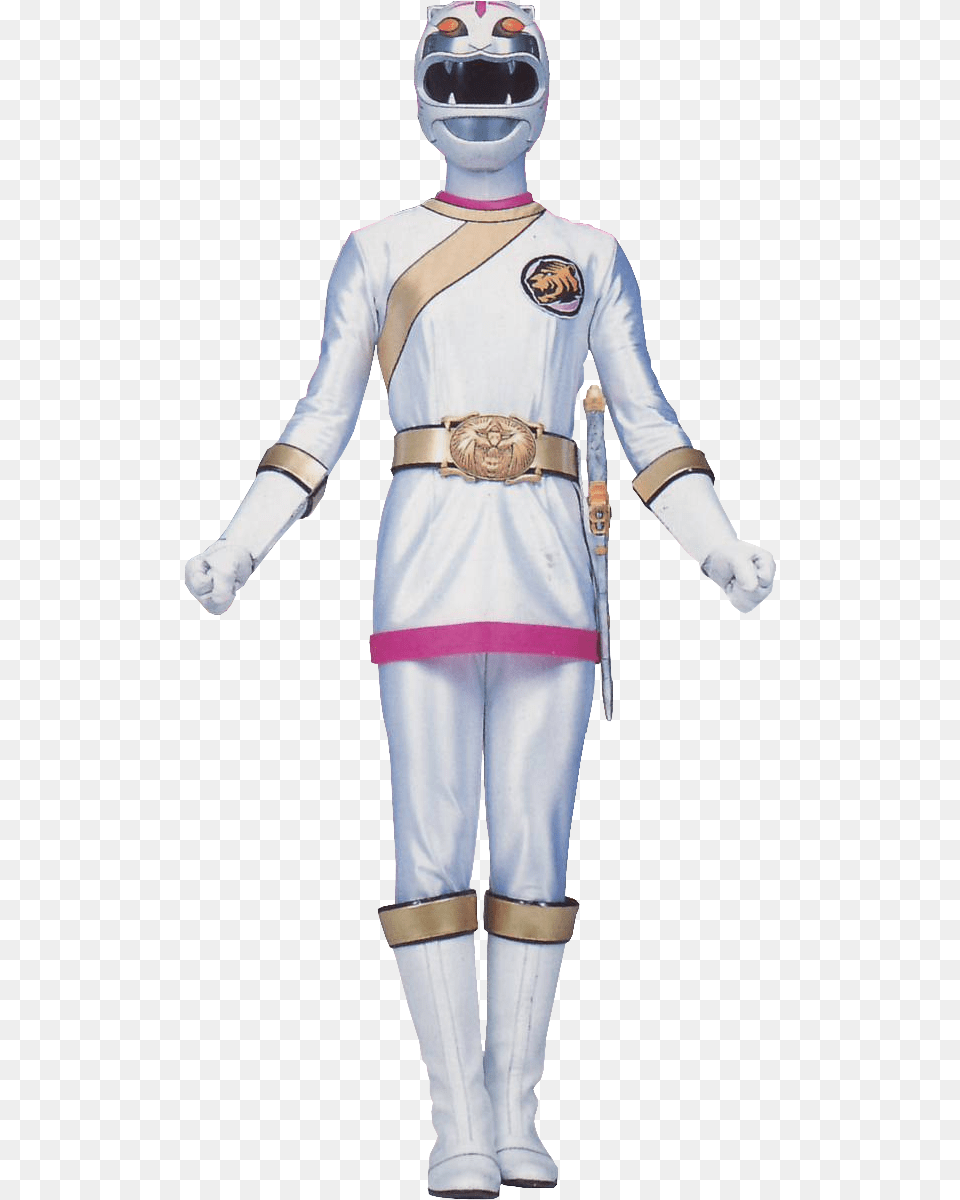 Wild Force White Power Rangers Wild Force White, Person, Clothing, Costume, Head Free Png