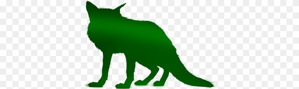 Wild Fox Hd Wallpaper Silhouette Fox Looking Up Silhouette, Animal, Coyote, Mammal, Kangaroo Free Png Download